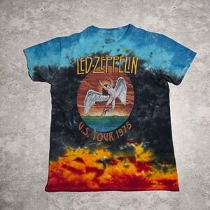 Led Zeppelin Icarus US Tour 1975 Tie Dye Size Small